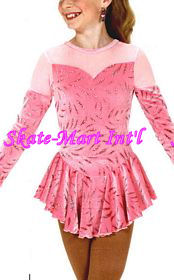 LOTUS FLOWER SKATING DRESS IMAGE