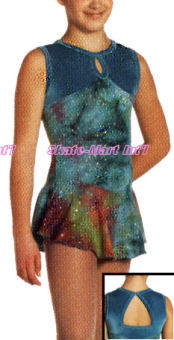 TIE DYE BEAUTY SKATING DRESS
