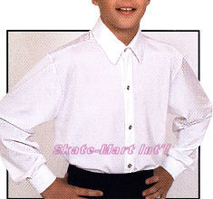 SNAP FRONT SHIRT WITH COLLAR