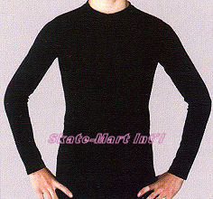 MOCK NECK SHIRT-STRAIGHT SLEEEVES