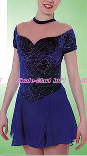 ROYAL SWEETHEART SKATING DRESS IMAGE