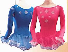 SNOWFLAKE SKATING DRESS IMAGE